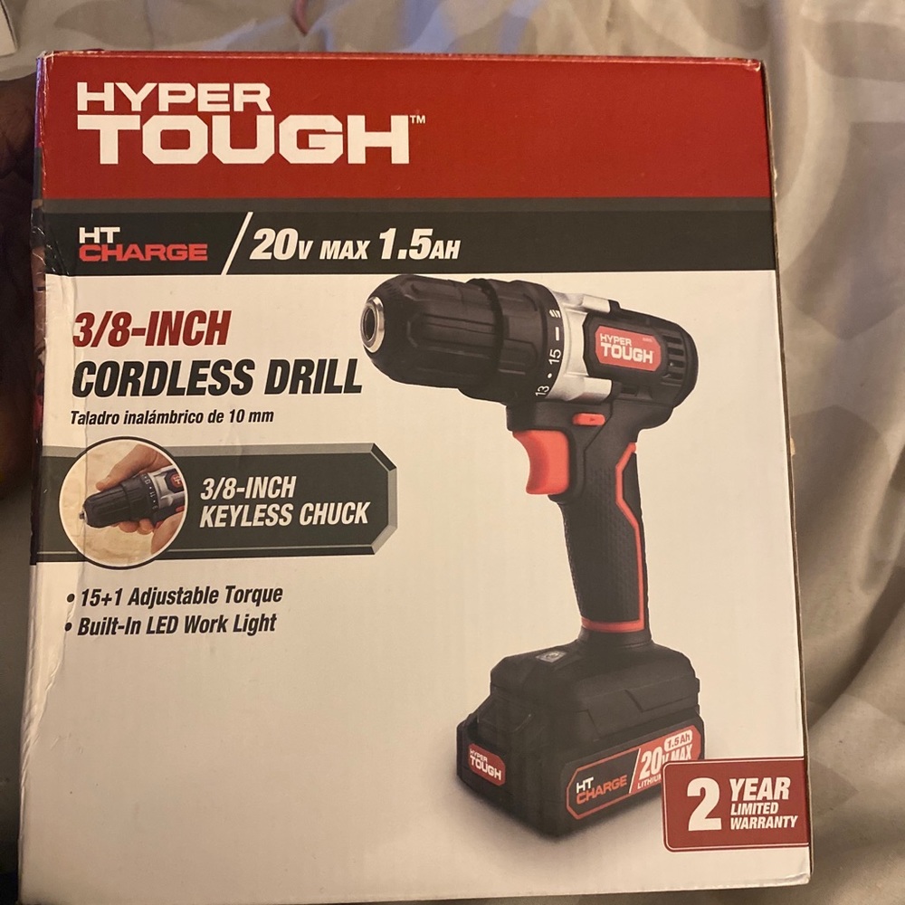 Hyper Tough cordless drill